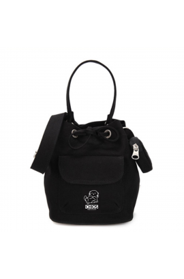 CHIOS CLUB - Chios3951 Small Logo Canvas Bucket / BLACK 